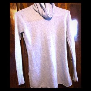 Icy blue Cashmere tunic from Athleta